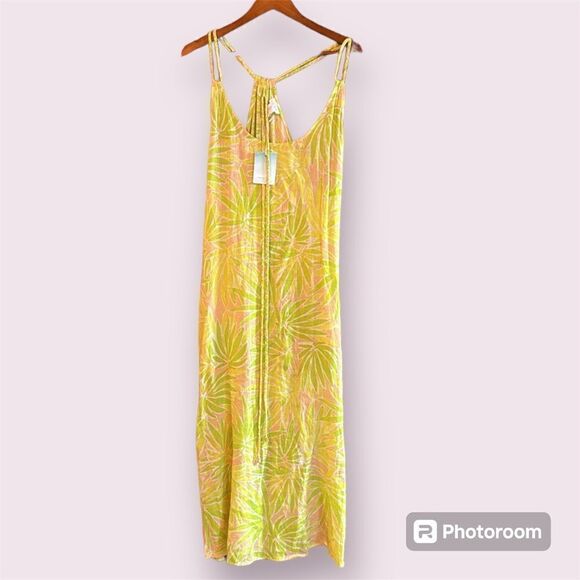 SIGRID OLSEN Linen Blend Maxi Dress *NEW* - Picture 1 of 15